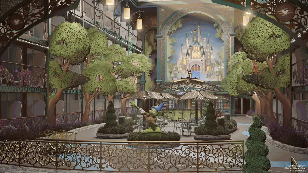 DCL-Disney Adventure_Disney Imagination Garden_Upper Level.webp